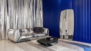 El mobiliario de Bugatti parece propio de una sala de lanzamiento de la NASA
