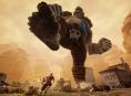 Gameplay de peleas contra ogros gigantes en Extinction